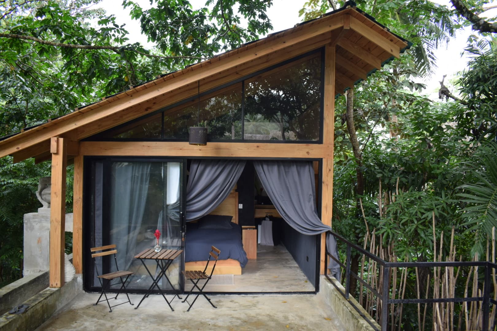 7 A-frame cabins